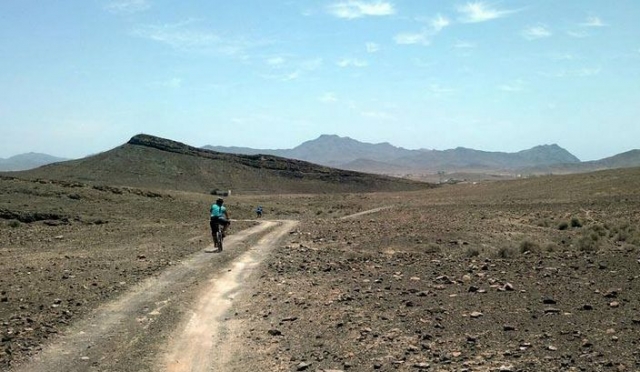 Ciclista solitario